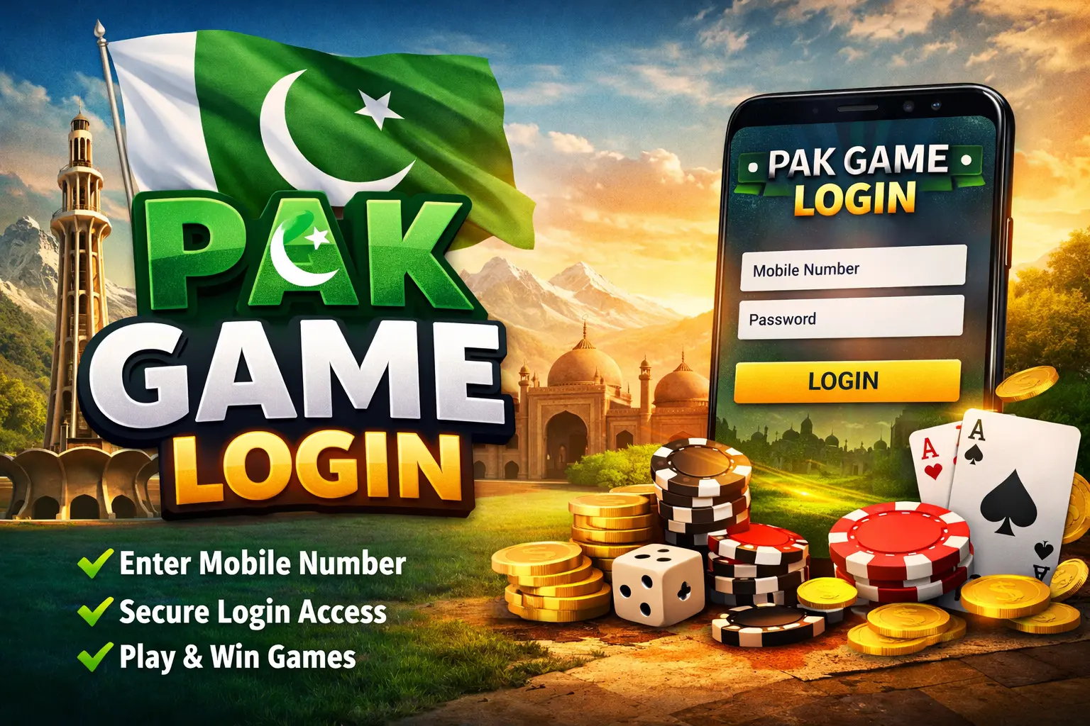 Pak Game Login